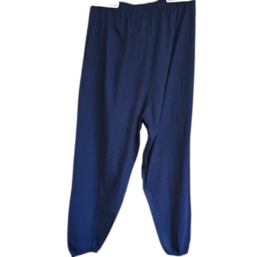 NWT PS PRO pull on elastic waist drawstring 100% cotton pants - Picture 9 of 10